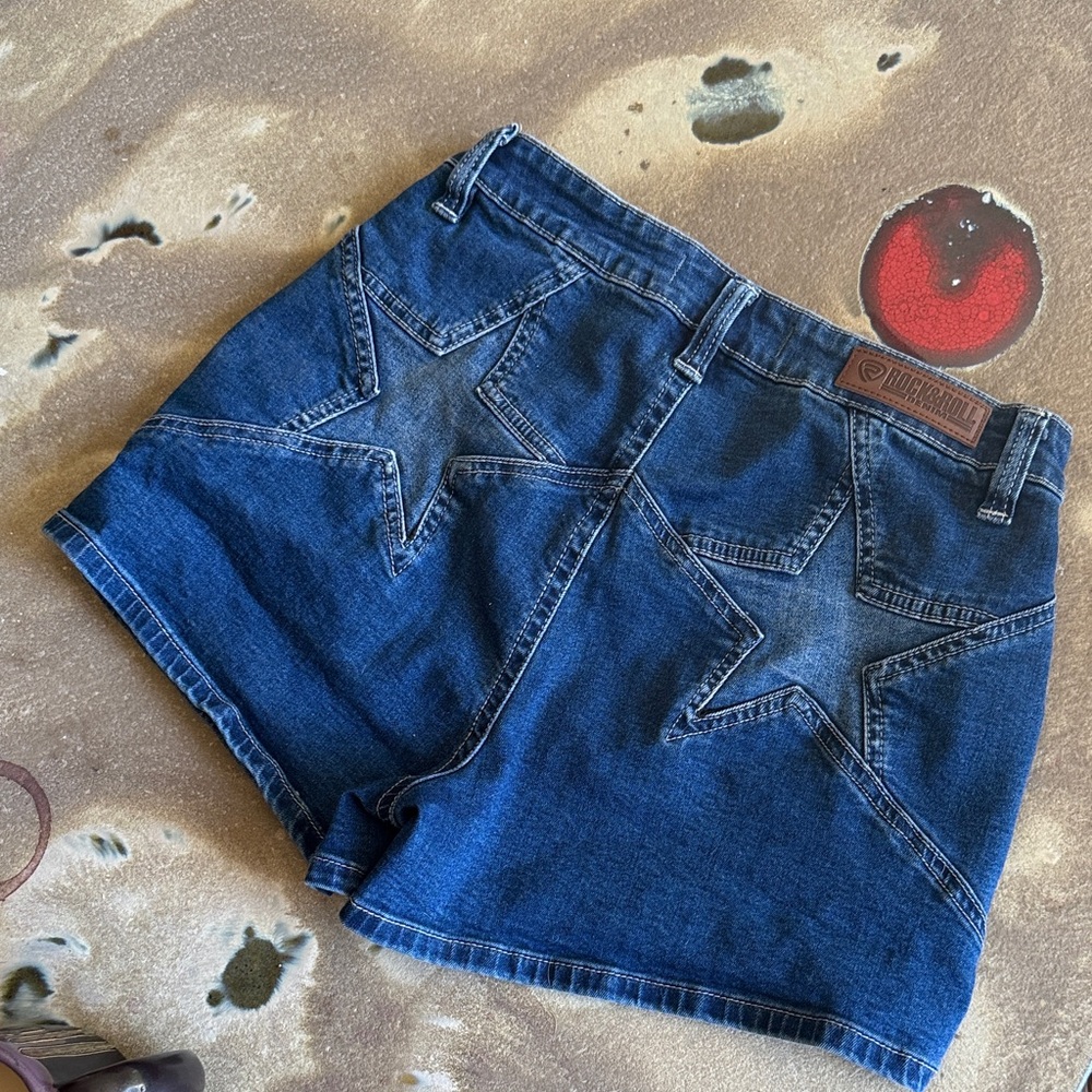 🎸🎸ROCK&ROLL Denim Shorts🎸🎸
